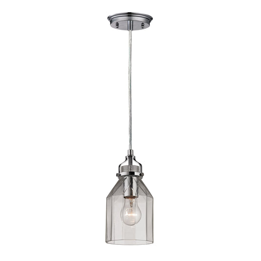 ELK SHOWROOM 46019/1 Danica 5'' Wide 1-Light Pendant - Polished Chrome