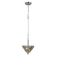 ELK SHOWROOM 46051/2 Riva 9'' Wide 2-Light Mini Pendant - Chrome