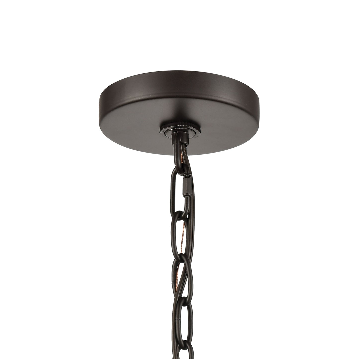 ELK SHOWROOM 46072/1 Renninger 11'' Wide 1-Light Outdoor Pendant - Oil Rubbed Bronze