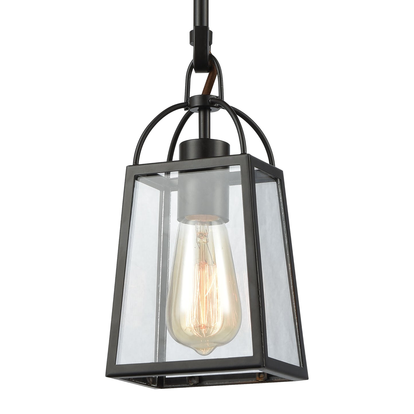 ELK SHOWROOM 46274/1 Barnside 5'' Wide 1-Light Mini Pendant - Oil Rubbed Bronze