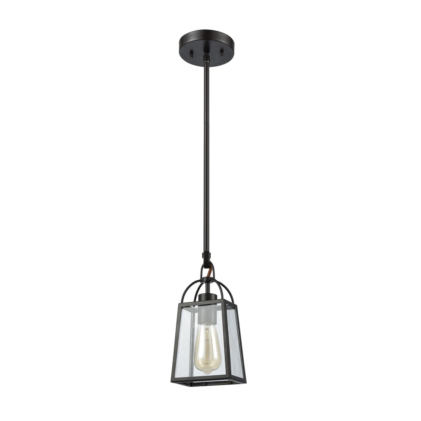 ELK SHOWROOM 46274/1 Barnside 5'' Wide 1-Light Mini Pendant - Oil Rubbed Bronze