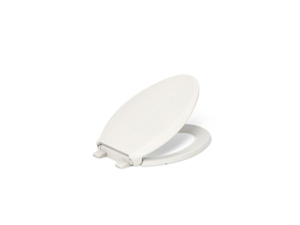 KOHLER K-4636-RL-96 Cachet Readylatch Quiet-Close Elongated Toilet Seat - Biscuit