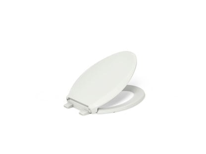 KOHLER K-4636-RL-NY Cachet ReadyLatch Quiet-Close elongated toilet seat - Dune