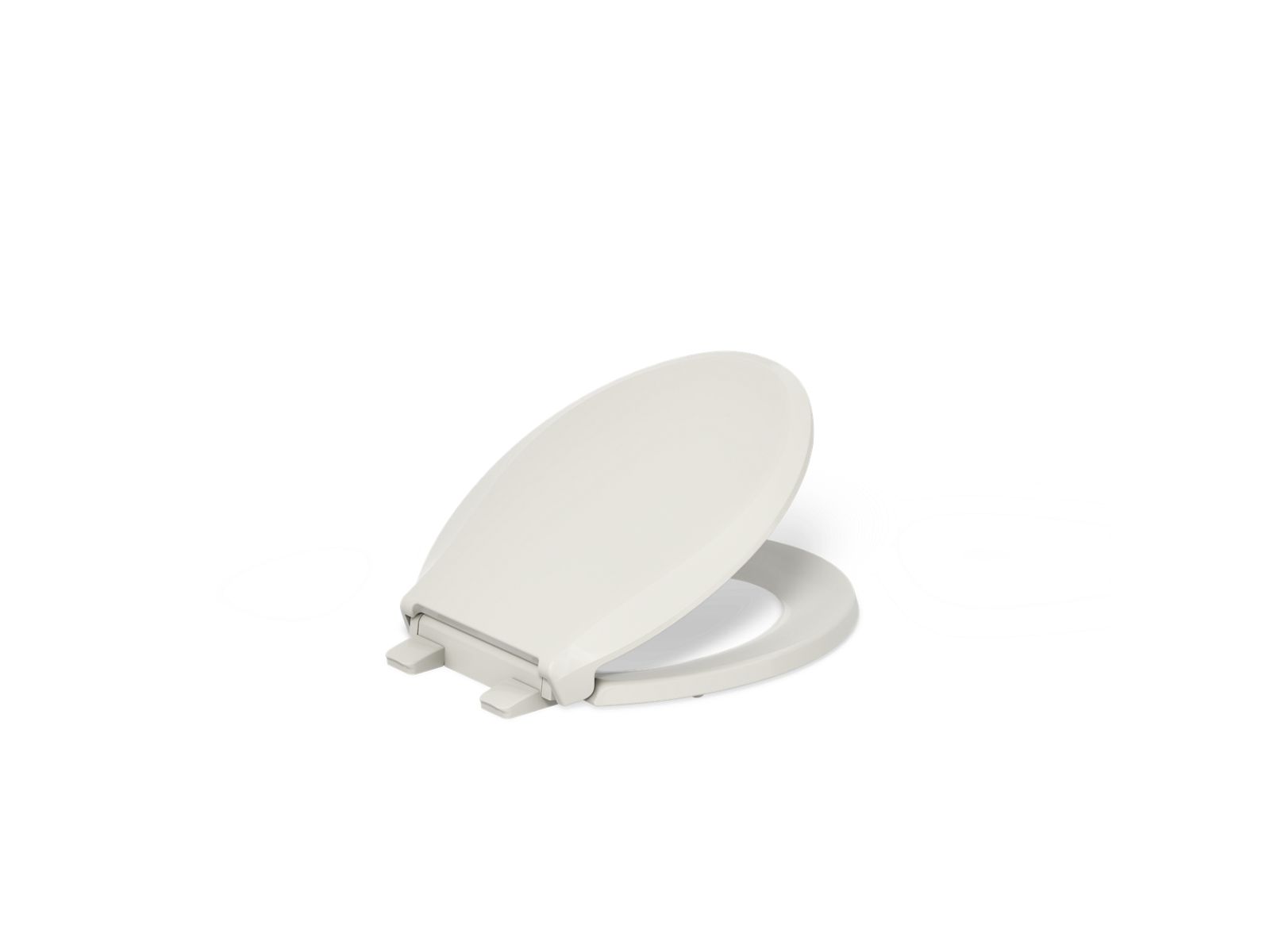 KOHLER K-4639-RL-47 Cachet ReadyLatch Quiet-Close round-front toilet seat - Almond