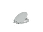 KOHLER K-4639-RL-95 Cachet Readylatch Quiet-Close Round-Front Toilet Seat - Ice Grey