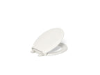 KOHLER K-4639-RL-96 Cachet Readylatch Quiet-Close Round-Front Toilet Seat - Biscuit
