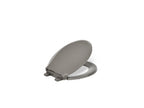 KOHLER K-4639-RL-K4 Cachet Readylatch Quiet-Close Round-Front Toilet Seat - Cashmere