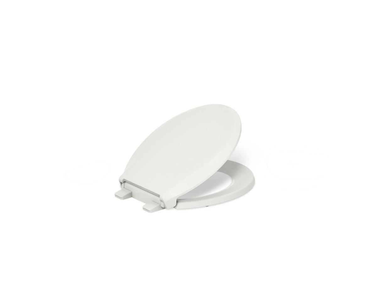 KOHLER K-4639-RL-NY Cachet Readylatch Quiet-Close Round-Front Toilet Seat - Dune