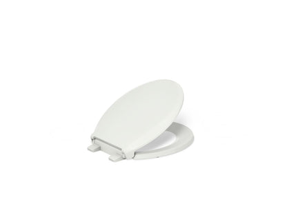 KOHLER K-4639-RL-NY Cachet ReadyLatch Quiet-Close round-front toilet seat - Dune