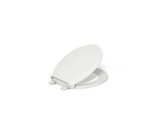 KOHLER K-4639-RL-NY Cachet ReadyLatch Quiet-Close round-front toilet seat - Dune
