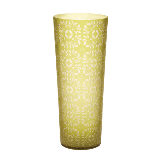 ELK SIGNATURE 464046 Kiwi Etched Vase - Green