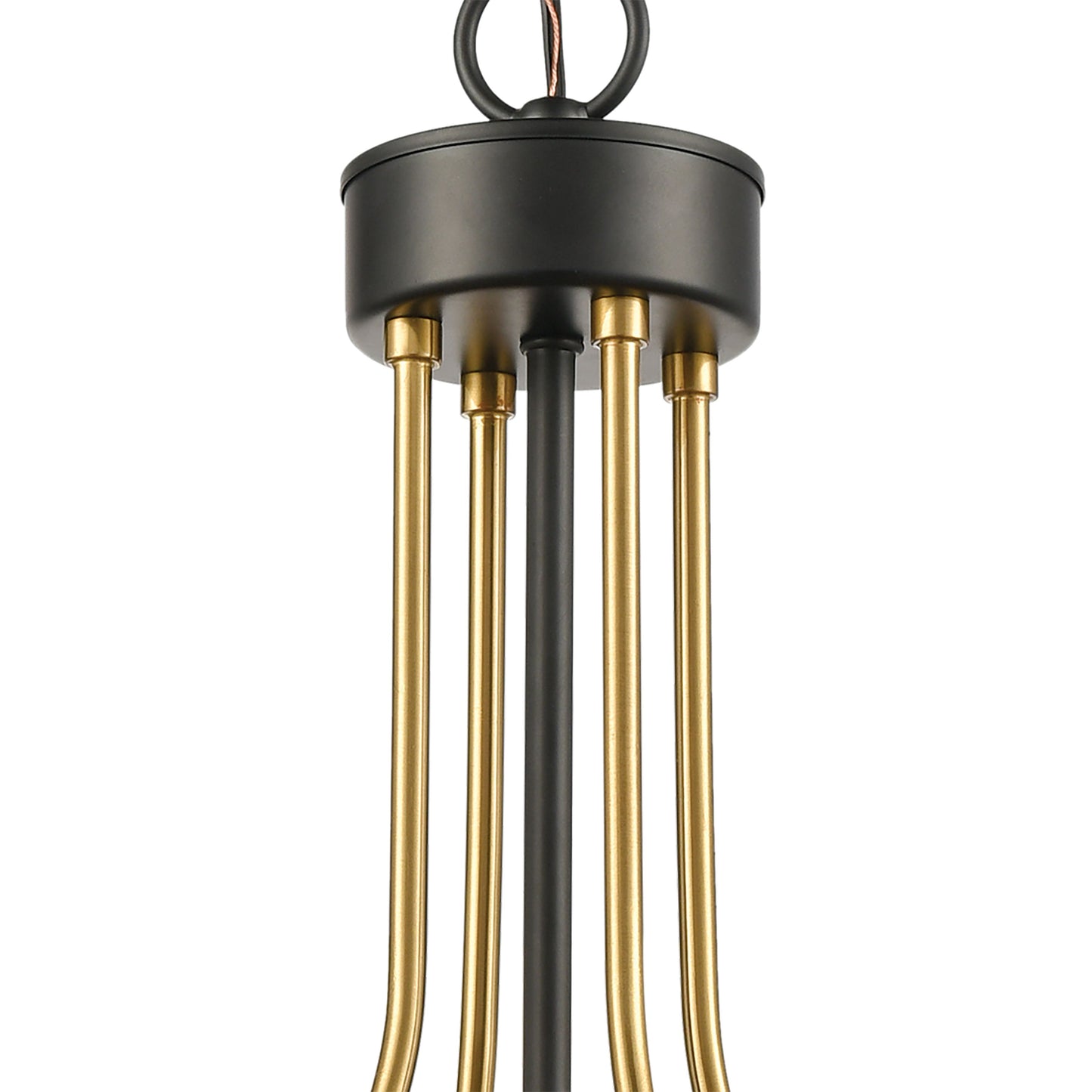 ELK SHOWROOM 46414/1 Vispon 14'' Wide 1-Light Pendant - Matte Black