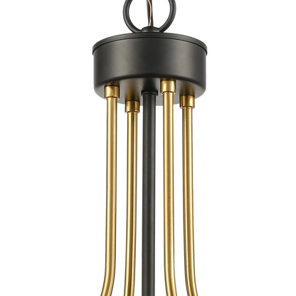 ELK SHOWROOM 46414/1 Vispon 14'' Wide 1-Light Pendant - Matte Black