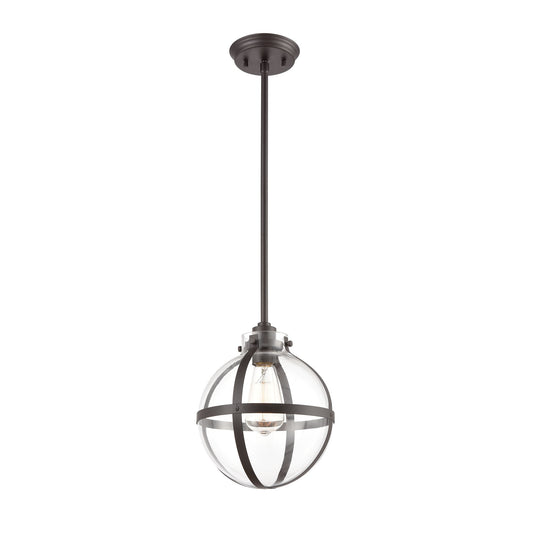 ELK SHOWROOM 46433/1 Cusp 9'' Wide 1-Light Mini Pendant - Oil Rubbed Bronze