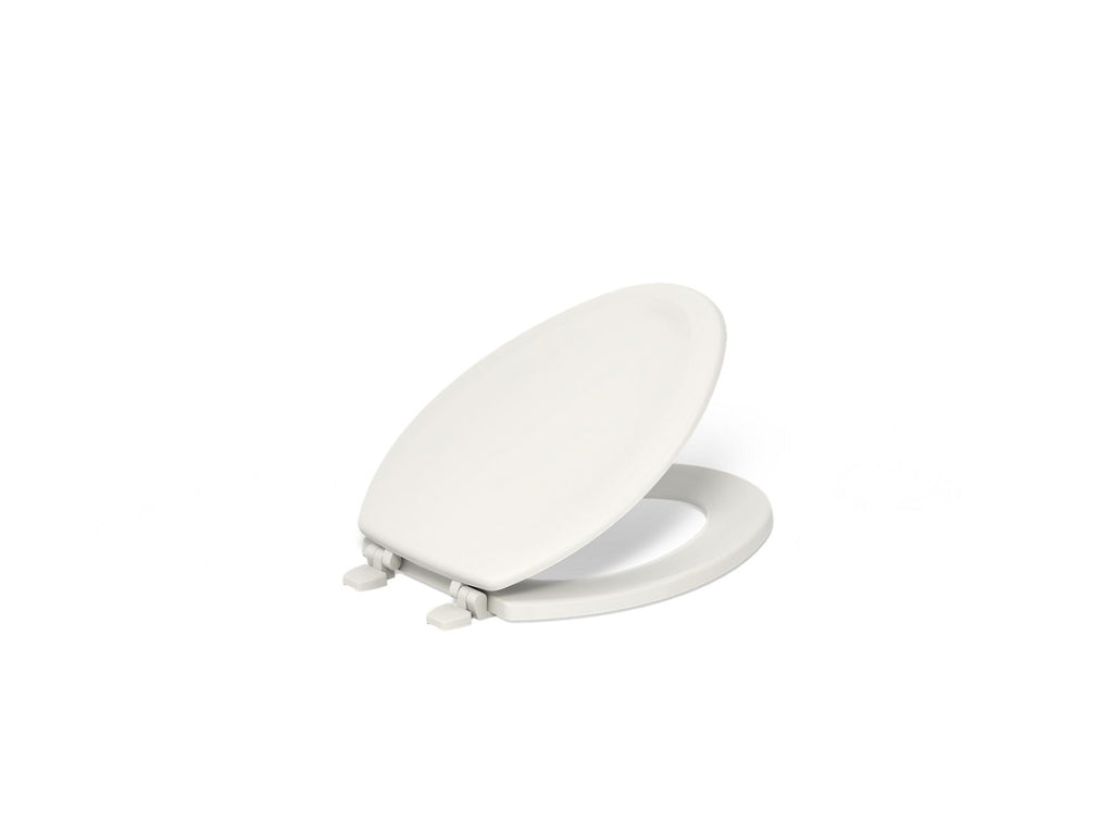 KOHLER K-4647-96 Stonewood Elongated Toilet Seat - Biscuit