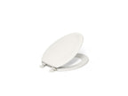 KOHLER K-4647-96 Stonewood Elongated Toilet Seat - Biscuit