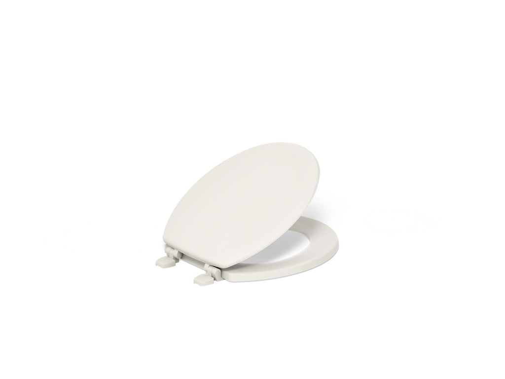 KOHLER K-4648-47 Stonewood Round-Front Toilet Seat - Almond