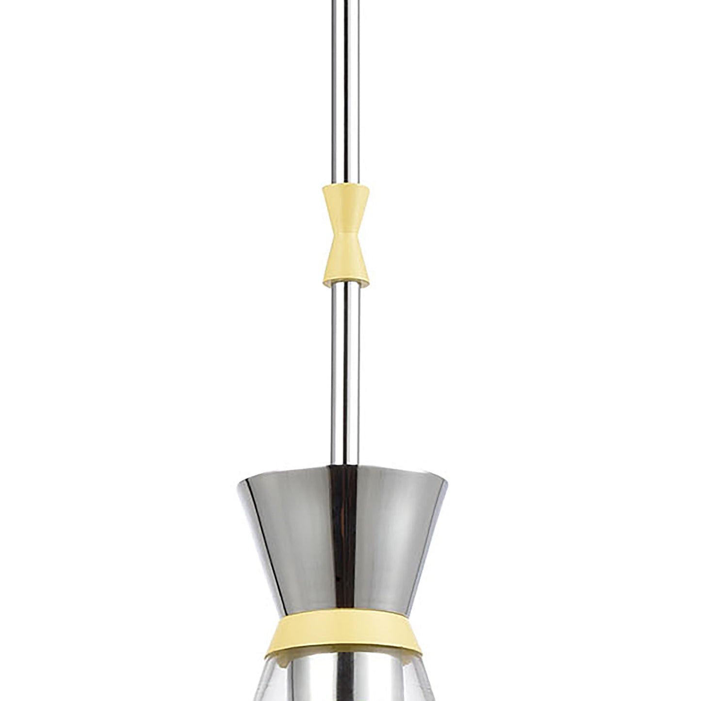 ELK SHOWROOM 46483/1 Modley 6'' Wide 1-Light Mini Pendant - Polished Chrome