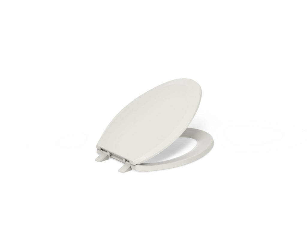 KOHLER K-4652-47 Lustra Quick-Release Elongated Toilet Seat - Almond