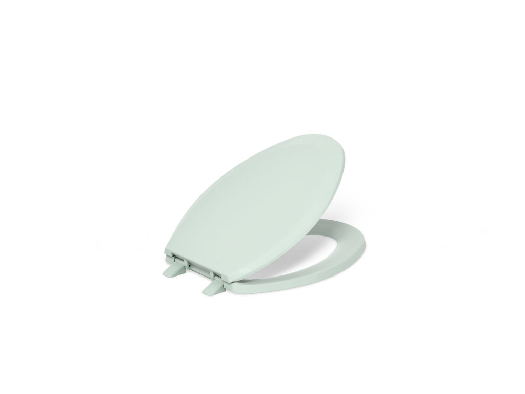 KOHLER K-4652-71 Lustra Quick-Release Elongated Toilet Seat - Seafoam Green