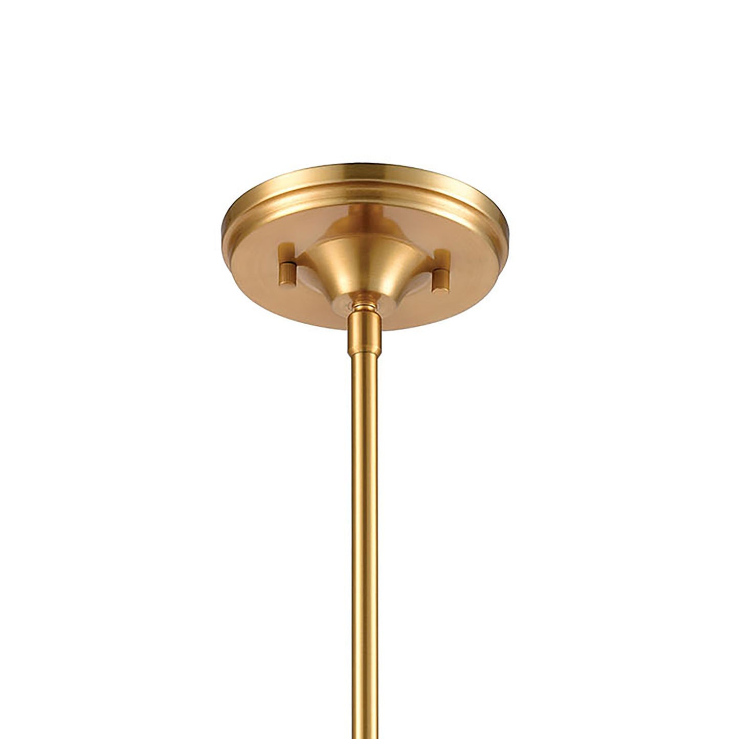 ELK SHOWROOM 46575/1 Manhattan Boutique 9'' Wide 1-Light Mini Pendant - Brushed Brass