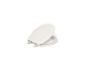 KOHLER K-4662-55 Lustra Quick-Release Round-Front Toilet Seat - Innocent Blush
