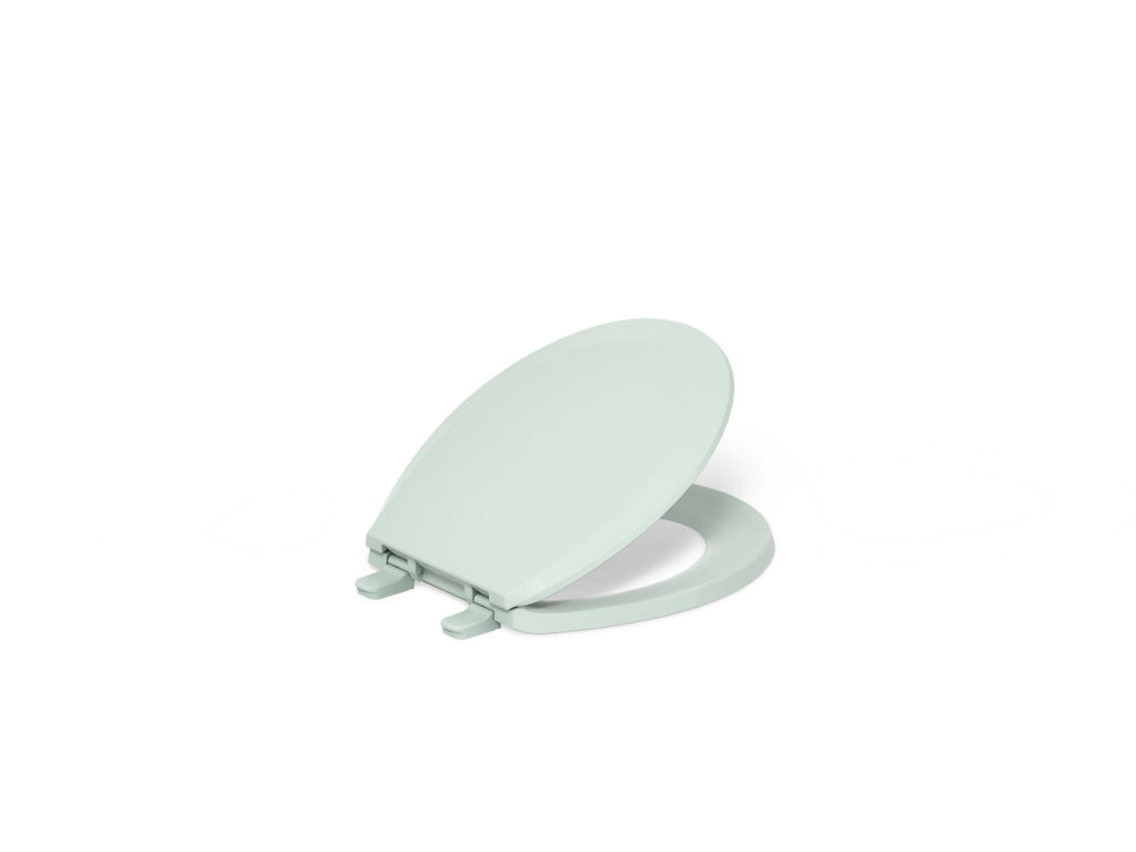 KOHLER K-4662-71 Lustra Quick-Release Round-Front Toilet Seat - Seafoam Green
