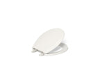 KOHLER K-4662-96 Lustra Quick-Release Round-Front Toilet Seat - Biscuit