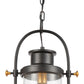 ELK SHOWROOM 46672/1 Wexford 12'' Wide 1-Light Outdoor Pendant - Matte Black