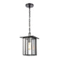 ELK SHOWROOM 46693/1 Radnor 8'' Wide 1-Light Outdoor Pendant - Matte Black