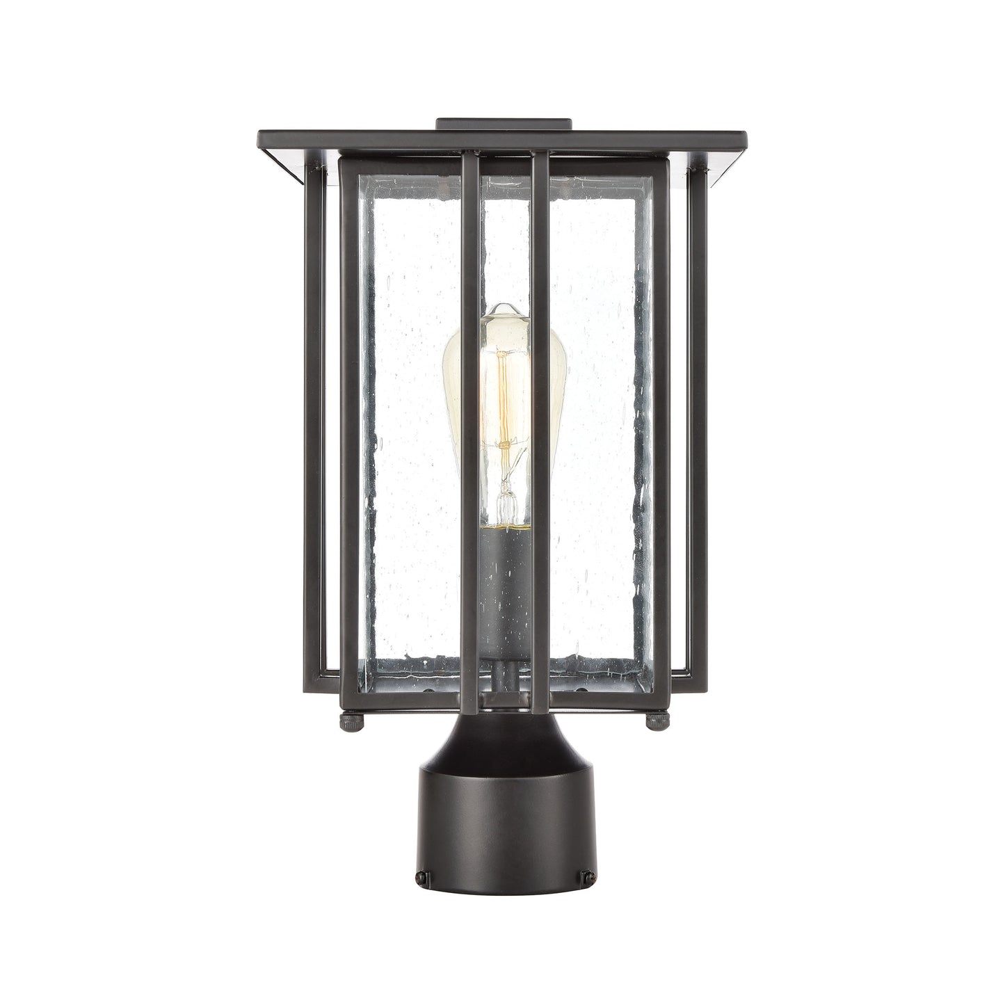 ELK SHOWROOM 46694/1 Radnor 14'' High 1-Light Outdoor Post Light - Matte Black