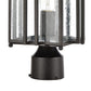 ELK SHOWROOM 46694/1 Radnor 14'' High 1-Light Outdoor Post Light - Matte Black