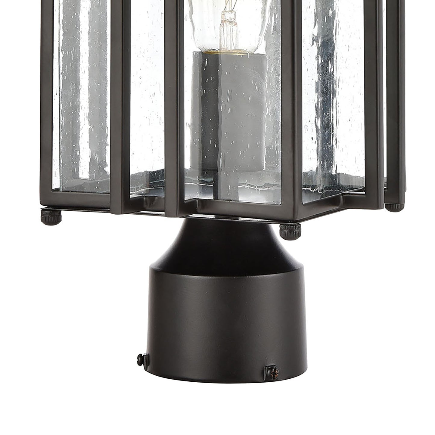 ELK SHOWROOM 46694/1 Radnor 14'' High 1-Light Outdoor Post Light - Matte Black