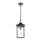 ELK SHOWROOM 46703/1 Lamplighter 8'' Wide 1-Light Outdoor Pendant - Matte Black