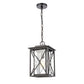 ELK SHOWROOM 46753/1 Carriage Light 9'' Wide 1-Light Outdoor Pendant - Matte Black