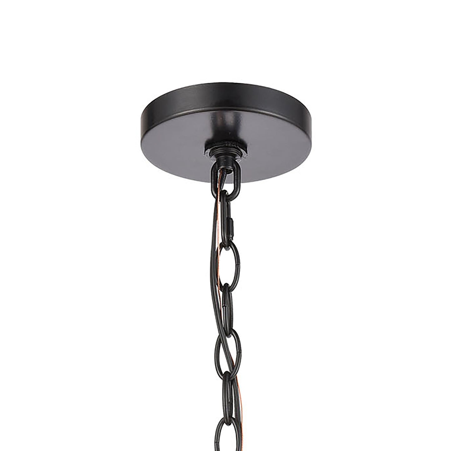 ELK SHOWROOM 46753/1 Carriage Light 9'' Wide 1-Light Outdoor Pendant - Matte Black