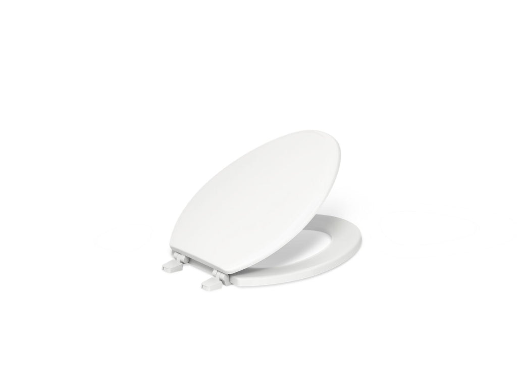 KOHLER K-4694-0 Ridgewood Elongated Toilet Seat - White