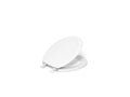 KOHLER K-4695-0 Ridgewood Round-Front Toilet Seat - White