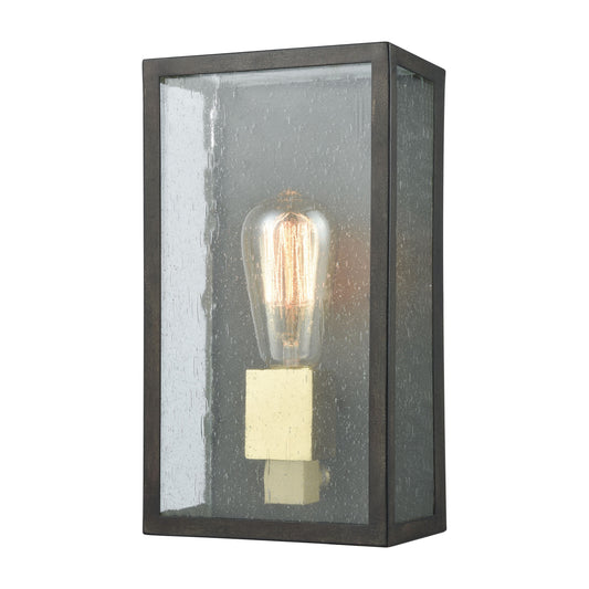 ELK SHOWROOM 47120/1 McKenzie 11'' High 1-Light Outdoor Sconce - Blackened Bronze