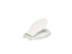 KOHLER K-4732-RL-96 Transitions Readylatch Quiet-Close Elongated Toilet Seat - Biscuit