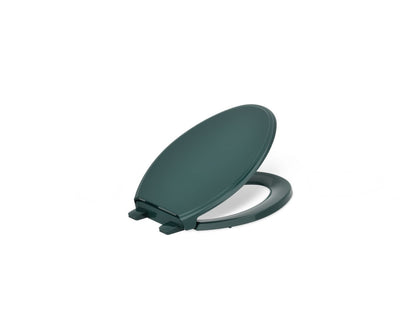 KOHLER K-4733-RL-17 Glenbury ReadyLatch Quiet-Close elongated toilet seat - Teal