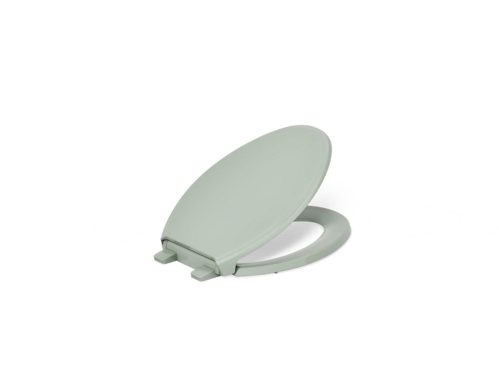 KOHLER K-4733-RL-42 Glenbury Readylatch Quiet-Close Elongated Toilet Seat - Aspen Green