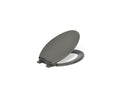KOHLER K-4733-RL-58 Glenbury Readylatch Quiet-Close Elongated Toilet Seat - Thunder Grey