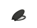 KOHLER K-4733-RL-7 Glenbury Readylatch Quiet-Close Elongated Toilet Seat - Black Black