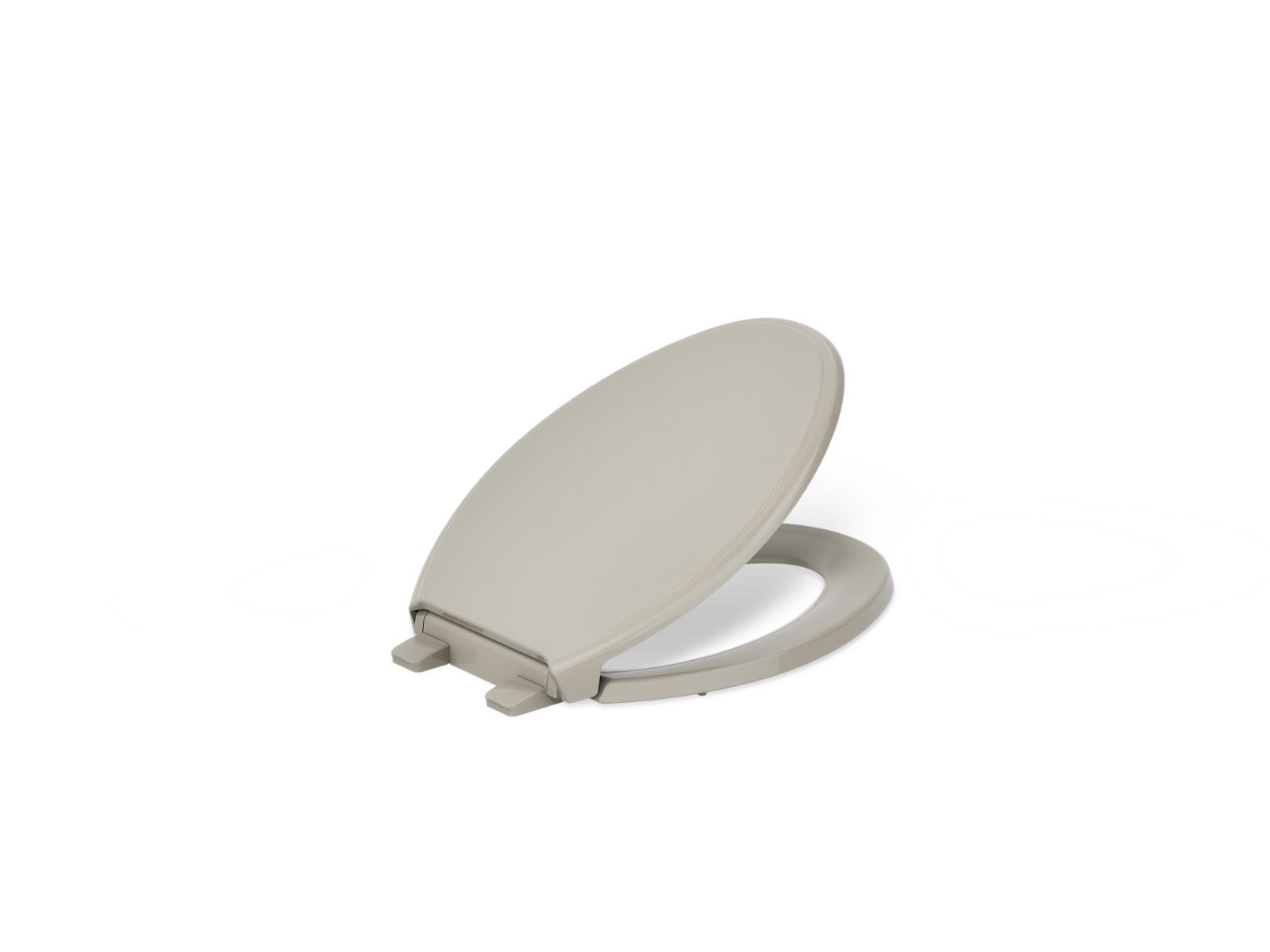 KOHLER K-4733-RL-G9 Glenbury Readylatch Quiet-Close Elongated Toilet Seat - Sandbar