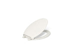 KOHLER K-4734-RL-96 Rutledge Readylatch Quiet-Close Elongated Toilet Seat - Biscuit