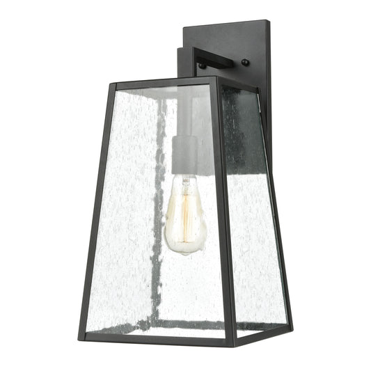 ELK SHOWROOM 47521/1 Meditterano 18'' High 1-Light Outdoor Sconce - Matte Black