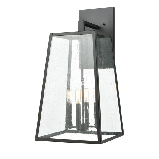 ELK SHOWROOM 47523/4 Meditterano 27'' High 4-Light Outdoor Sconce - Matte Black