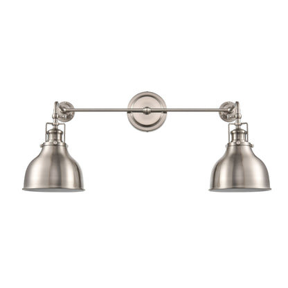 ELK SHOWROOM 47524/2 Skillet 12'' High 2-Light Sconce - Satin Nickel