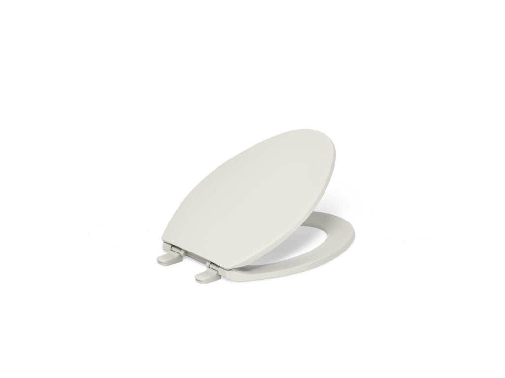 KOHLER K-4774-47 Brevia Quick-Release Elongated Toilet Seat - Almond